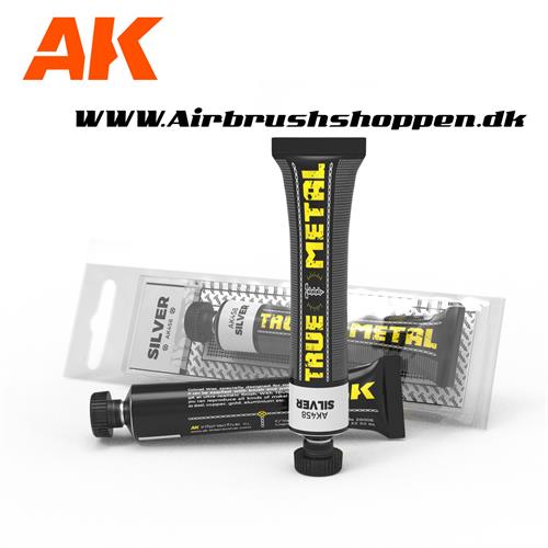 AK458 - TRUE METAL SILVER - Voksbaseret